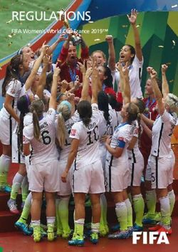 REGULATIONS FIFA Women's World Cup France 2019 - FIFA.com