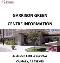 GARRISON GREEN CENTRE INFORMATION - 3108 DON ETHELL BLVD SW CALGARY, AB T3E 6Z5 - Carewest