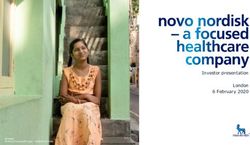 Investor presentation London 6 February 2020 - Novo Nordisk