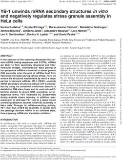 YB-1 UNWINDS MRNA SECONDARY STRUCTURES INVITRO AND NEGATIVELY REGULATES STRESS GRANULE ASSEMBLY IN HELA CELLS