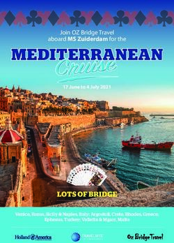 Cruise MEDITERRANEAN - Travelrite