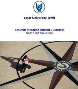 yasar university izmir erasmus incoming student guidelines for 2019 2020 academic year yasar university international office