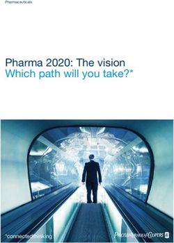 Pharma 2020: The vision Which path will you take *connectedthinking - Pharmaceuticals - VPH Institute