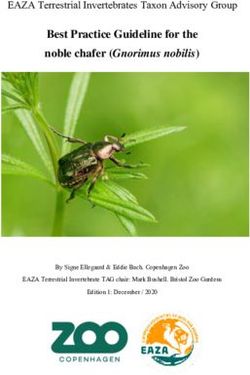 EAZA Terrestrial Invertebrates Taxon Advisory Group