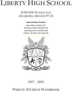 LIBERTY HIGH SCHOOL 2017 - 2018 PARENT-STUDENT HANDBOOK - Hillsboro School District