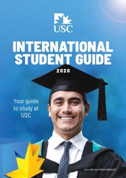 INTERNATIONAL STUDENT GUIDE 2020 - usc.edu.au/international