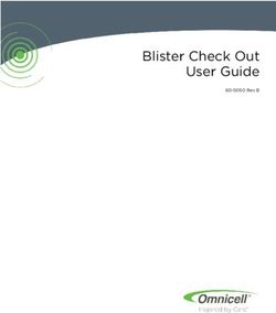 Blister Check Out User Guide - 60-5050 Rev B - Omnicell.com