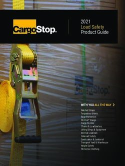 2021 Load Safety Product Guide - Cargo Stop