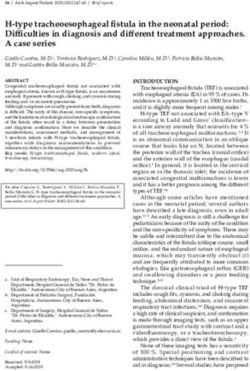 H-type tracheoesophageal fistula in the neonatal period: Difficulties in diagnosis and different treatment approaches. A case series