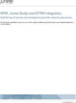 RPM, Junos Script and STRM integration - Combining three key technologies to provide network assurance