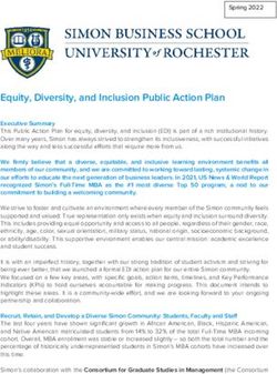 Equity, Diversity, and Inclusion Public Action Plan - Simon ...