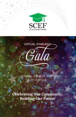 Gala Sunday, April 25, 2021 4:30-6:00 p.m - Celebrating Our Community, Building Our Future - San Carlos ...