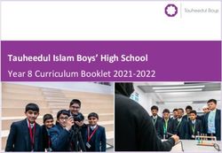 Tauheedul Islam Boys' High School - Year 8 Curriculum Booklet 2021-2022 ...