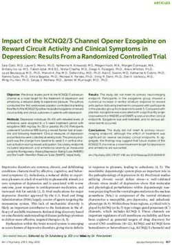 Impact of the KCNQ2/3 Channel Opener Ezogabine on Reward Circuit Activity and Clinical Symptoms in Depression: Results From a Randomized ...
