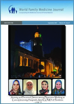 Anxiety and Perceived Stress among Physicians Working at Cairo University Hospitals Amid COVID-19 Pandemic