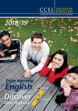 English Discover New Zealand 2018/19 - LanguageCourse.net
