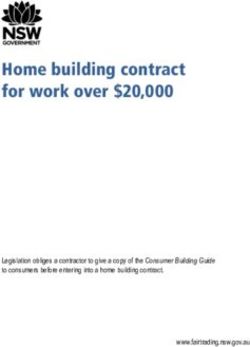 Home building contract for work over $20,000 - Legislation obliges a contractor to give a copy of the Consumer Building Guide to consumers before ...