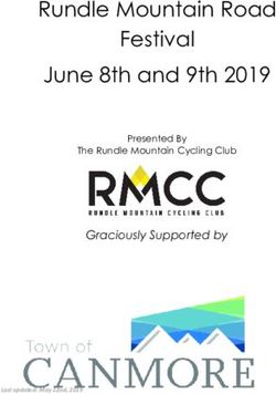 Rundle Mountain Road Festival June 8th and 9th 2019
