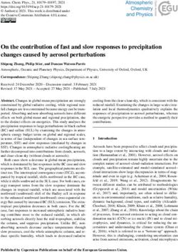 On the contribution of fast and slow responses to precipitation changes caused by aerosol perturbations