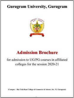 Admission Brochure - Gurugram University, Gurugram - For Admission To ...