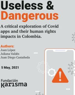 Useless & Dangerous A critical exploration of Covid apps and their human rights impacts in Colombia.