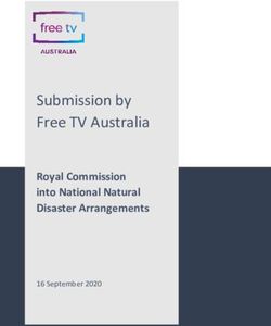 Submission by Free TV Australia - Royal Commission into National Natural Disaster Arrangements