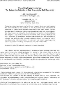 Unpacking K-pop in America: The Subversive Potential of Male K-pop Idols' Soft Masculinity