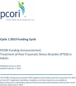 Cycle 1 2019 Funding Cycle - PCORI Funding Announcement: Treatment Of ...