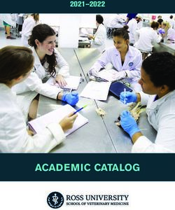ACADEMIC CATALOG 2021-2022 - Ross University School of Veterinary ...