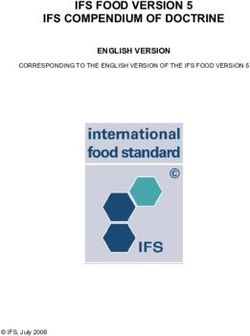 IFS FOOD VERSION 5 IFS COMPENDIUM OF DOCTRINE - ENGLISH VERSION ...