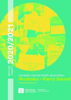 Muskoka - Parry Sound - canadian mental health association Recovering and Thriving - CMHA Muskoka-Parry Sound