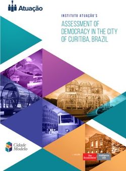 Assessment of democracy in the city of Curitiba, Brazil - Instituto Atuação's - Analysis by - Instituto Atuação
