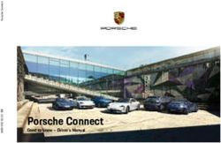 Porsche Connect Good to know - Driver's Manual