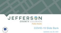 COVID-19 Slide Bank Updated July 28, 2021 - Goldentoday.com