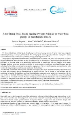 Retrofitting fossil-based heating systems with air to water heat pumps in multifamily houses