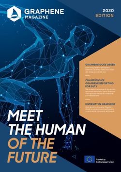 2020 EDITION - Graphene Flagship