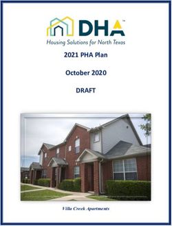 DRAFT 2021 PHA Plan October 2020 - Villa Creek Apartments - Housing ...