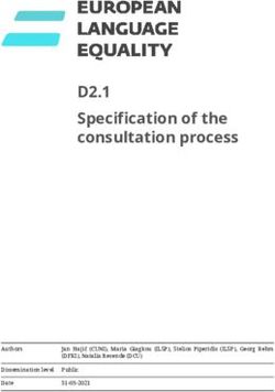 D2.1 Specification of the consultation process - Authors - European ...