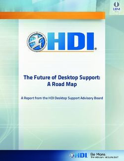 The Future of Desktop Support: A Road Map - A Report from the HDI Desktop Support Advisory Board
