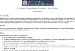 New Jersey Student Learning Standards - Social Studies Introduction ...