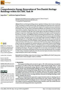 Comprehensive Energy Renovation of Two Danish Heritage Buildings within IEA SHC Task 59