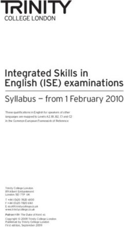 Integrated Skills in English (ISE) examinations