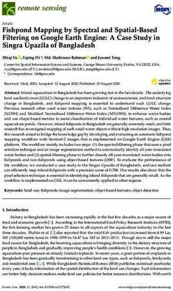 Fishpond Mapping by Spectral and Spatial-Based Filtering on Google Earth Engine: A Case Study in Singra Upazila of Bangladesh - MDPI