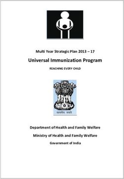 Universal Immunization Program - Multi Year Strategic Plan 2013 17 - Department of Health and Family Welfare Ministry of Health and Family ...