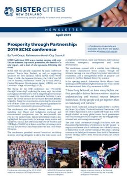 Prosperity through Partnership: 2019 SCNZ conference