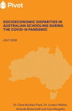 SOCIOECONOMIC DISPARITIES IN AUSTRALIAN SCHOOLING DURING THE COVID-19 PANDEMIC - JULY 2020 - Dr. Clare Buckley Flack, Dr. Lyndon Walker, Amanda ...