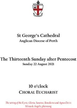 St George's Cathedral The Thirteenth Sunday after Pentecost 10 o'clock - CHORAL EUCHARIST - St George's Cathedral