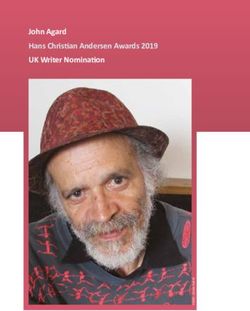 John Agard Hans Christian Andersen Awards 2019 UK Writer Nomination