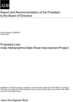 Report and Recommendation of the President to the Board of Directors - Asian ...