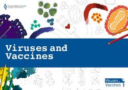 Viruses and Vaccines - Royal College of Pathologists